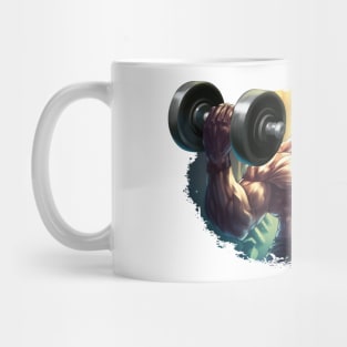 Gym Bodybuilder - Anime Shirt Mug